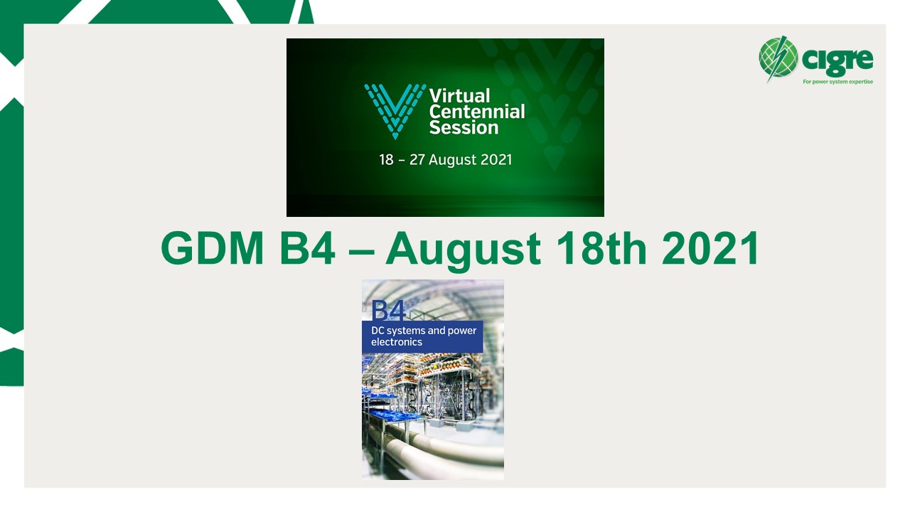 Virtual Session GDM SC B4 - Part 1