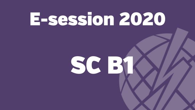 Sessions 2020 and 2021 - Package B1