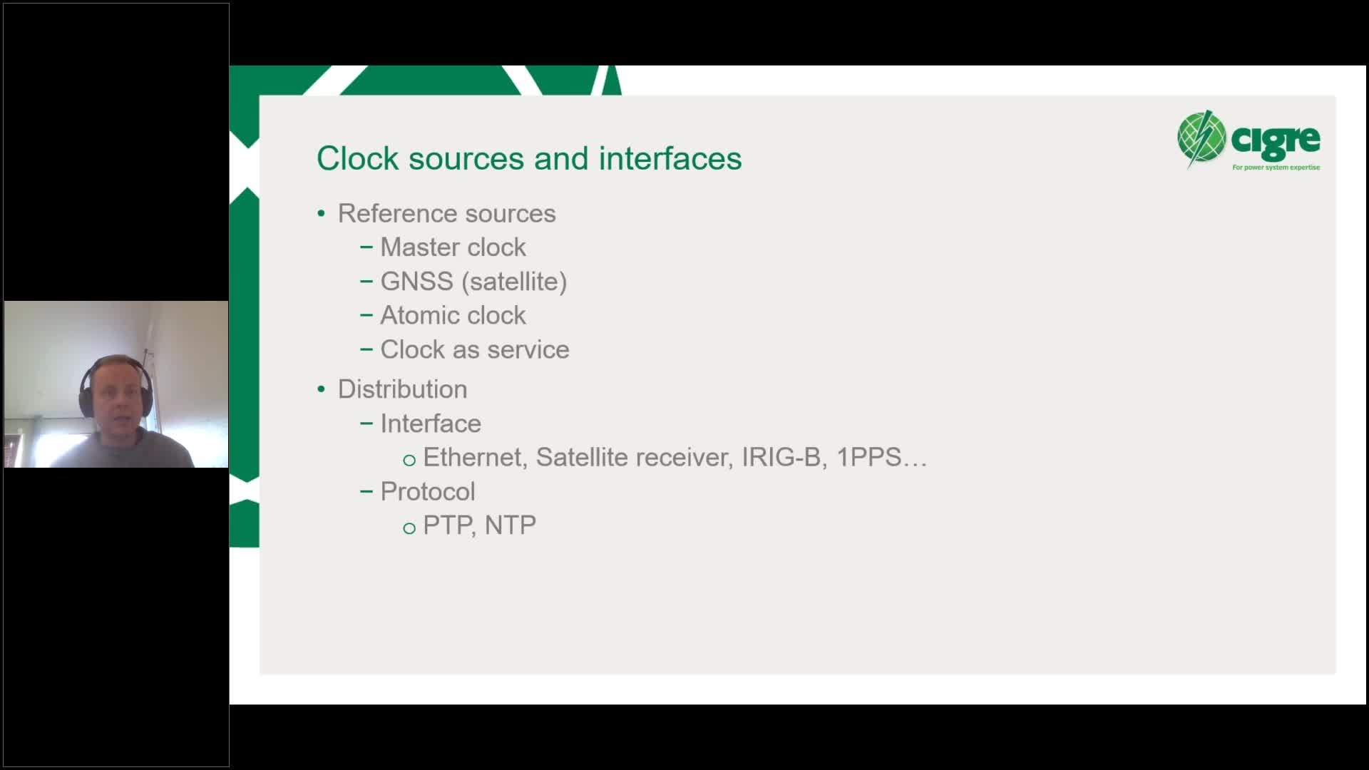 Webinar JWGB5/D2.67 Time in Communication Networks, Protection & Control Applications