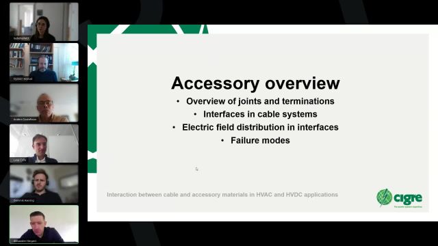 CIGRE ACADEMY Webinar_SC B1-D1- 75_ 20260409_Interaction between cable and accessory materials in HVAC and HVDC applications