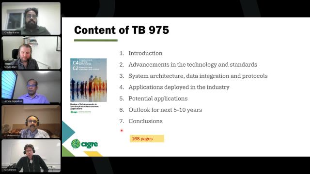 CIGRE ACADEMY Webinar_ JWG C4/C2.62 _20260421_ Review of Advancements in Synchrophasor Measurement Applications